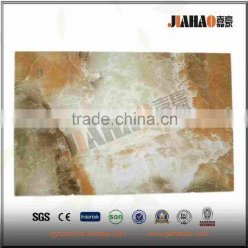 Ecological stone artificial marble pvc panel for wall and ceiling