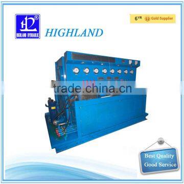 Highland 300-500L/min comprehensive hydraulic cylinder test machine