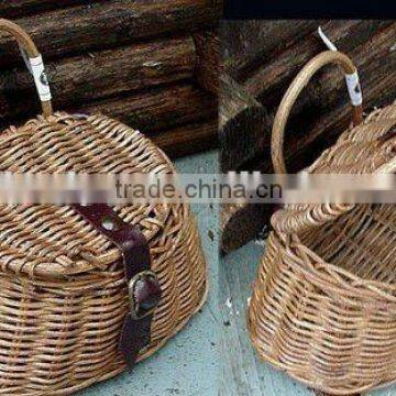 wholesale wicker willow fishing creel basket