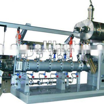 Floating fish feed extruder machine