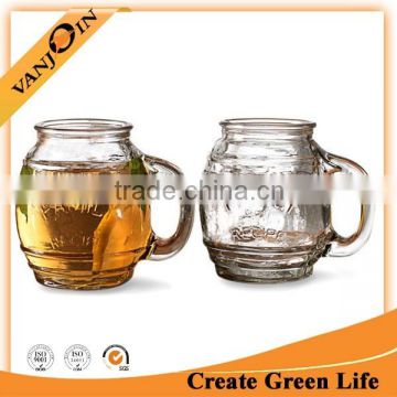 17.5oz Family Recipe Barrel Glass Mug Hot Sale