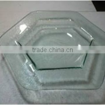 Glass compote fruit bowl cmcg017