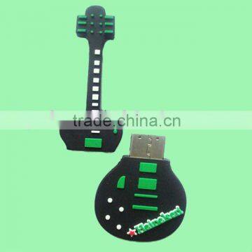 PVC/silicone violin-shaped U disk