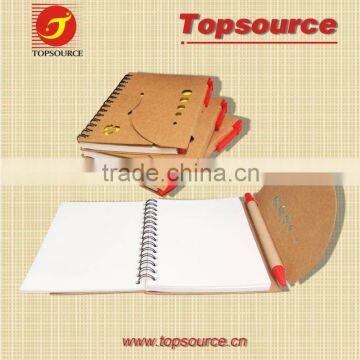 Eco-friendly Kraft Notebook With Pen