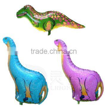 special dinosaur shape foil mylar balloons