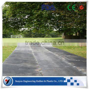 Durable Engineered Plastic HDPE Ground Protection Mats/HDPE Road Mat photo-3