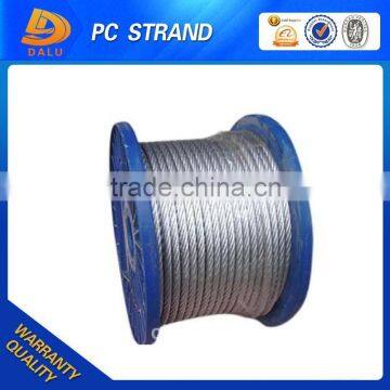 Hot-dip Galvanized PC Steel Strands China Manufacturer