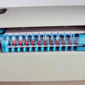 12/24/48 port rack mounted Optical distribution frame ODF with SC/FC connector ,suitable for ribbon and single fibers