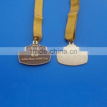 wholesale promotional gift ribbon pendants charm medal