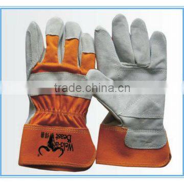 10.5'' Furniture Leather Gloves Double Palm Stock for Sale photo-6