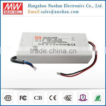 IP42 Design Meanwell Pcd-60-1050b 60w 1050ma Constant Current Dimmable Led Driver photo-3