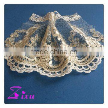 Best quality adjustable mesh lace fabric in rolls