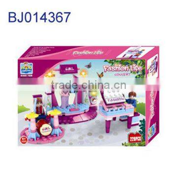 Education Plastic Diy Toy Funny Kids 3D Yellow School Bus Model photo-6