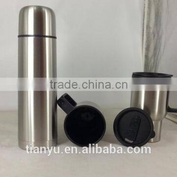 Stainless Steel Vacuum Flask Gift Set 750ml+2*14OZ photo-3