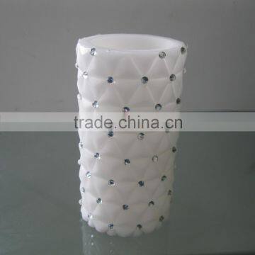 unique decotated funny electric imitation amber firelight flicker candles