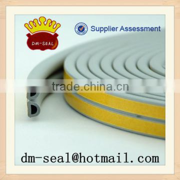 D P profiles of EPDM tape