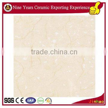 Penetrated white polished homogeneous floor tile