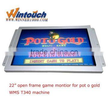 22"/19" Pot of gold game board, Touch Screen Monitors for POG/WMS Game machine