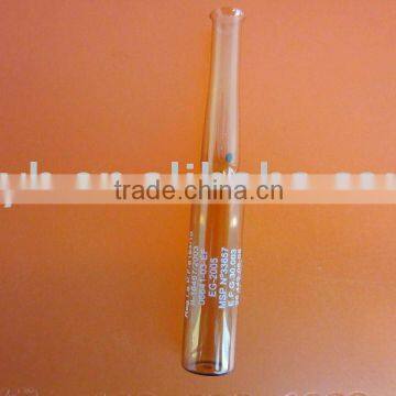 2ml ampoule with roasted words