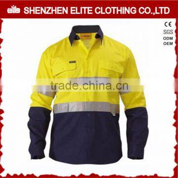 ANSI Hi Visibility yellow and lime shirts Hi-Viz Safety Shirts