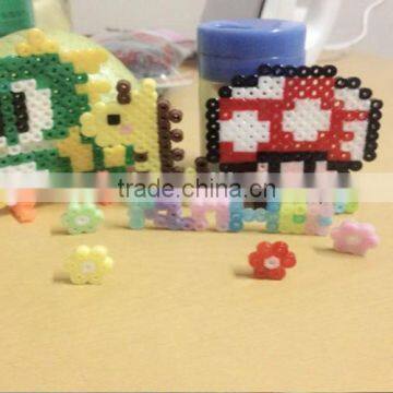 Perler Hama Beads with clear Pegboards tweezer