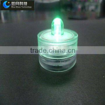 Waterproof color changing tea light led candle green color BM-TL301