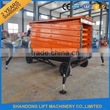 Max Height 20m Mobile Hydraulic Working Platform Scaffolding Lift photo-2