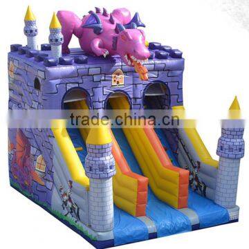 New design best quality inflatable slide for children, inflatable slide castle