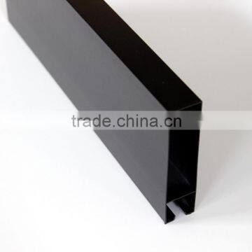 Black Powder Coated Modern Moisture-proof Aluminum Suspended Baffle Ceiling With Factory Price photo-4