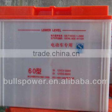 Maintenance Free 6-DZM-60 12v60ah Motive Power Vrla Battery BPE12-60 for Electric Bikes Tricycles Motorcycles Scooters Batteries photo-6