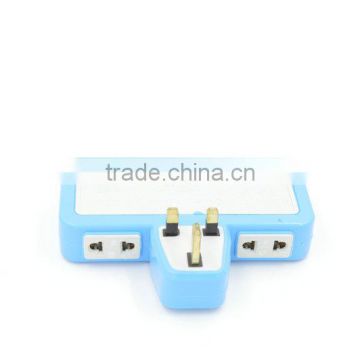 Female and male wireless 8 way outlet power strip socket with surge protection