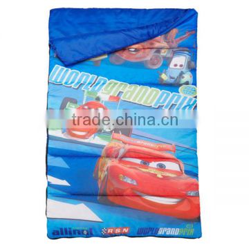 Hot selling cartoon images children's sleeping bag for boy