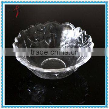 Home Use Glass Soup Bowl Clear Glass Food Container Glass Bowl