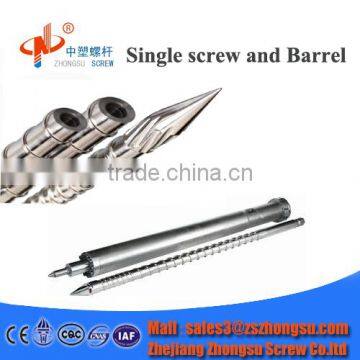 65mm extruder machine bimetallic screw barrel for extruder from China