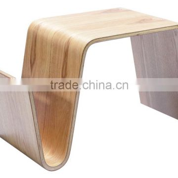 wave shape tea table