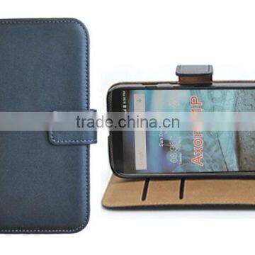 Book Style Leather Case Flip Cover Wallet Pouch For Zte Axon A1P