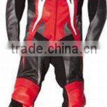 DL-1310 Leather Motorcycle Suit , Leather Sports Suit , Leather Motorbike Racing Suit , Leather Sports Suit , Garments