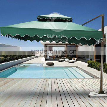 New aluminium patio umbrella 300*300cm