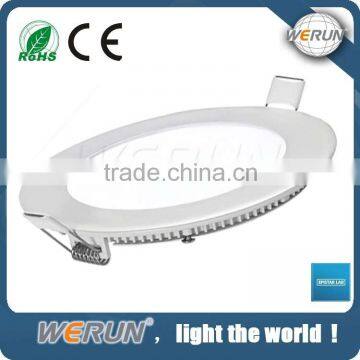 high efficiency round aluminum led panel light