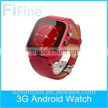 Fifine New Products 2015 Cheap W9 Smart Watch,W9 Smart T3G Telephone Watch Wrist WIFI For Android Ios Phone photo-4
