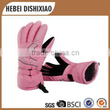 Export Winter Ski Gloves With Waterproof Fuction Customize Ski Gloves