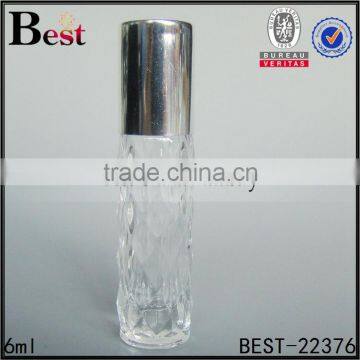 6ml clear cosmetic mini perfume bottle for perfume and essential oil