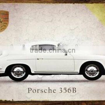 Wholesale Printing Custom Made Wall Plaques Vintage Metal Letters Wall Plaque Sports Car Metal Craft photo-4