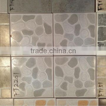 FACTORY PRICE! red body 200x200mm rubber floor tile