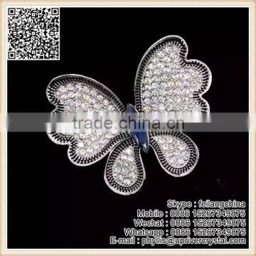 Simple Chic Wedding Jewelry Royal Crystal Flower Brooch For Women photo-4