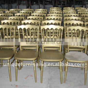 Gold Napoleon Chair For Used Banquet Chair