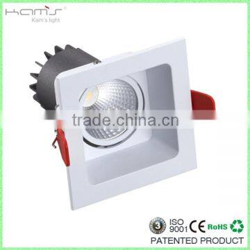 Dimmable Good Quality Super Bright COB 12 Watt LED Downlight