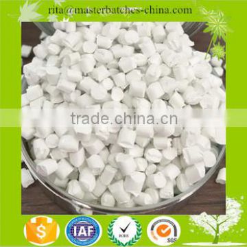 PE/PP/ABS white masterbatch maufacture for film and molding injection