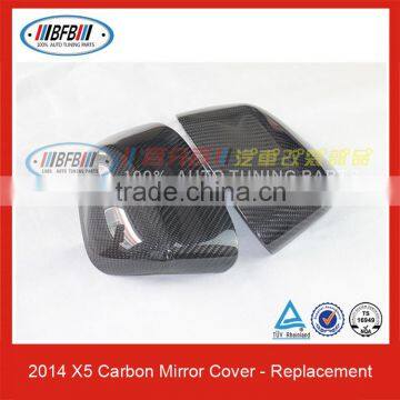Carbon Fiber Replacement Mirror Cover For BMW X5 F15 X6 F16 photo-6