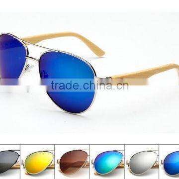 2016 cheap hot sell handmade wooden bamboo sunglasses/fishing glasses/Outdoor sports glasses